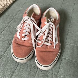 VANS Ward Skate Tennis Shoe, pink, size 9